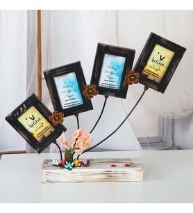 ÇERÇEVE ahşap el yapımı çerçeve (Siyah)