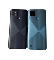Oppo Realme C21 İle Uyumlu Arka Pil Kapak (Mavi)