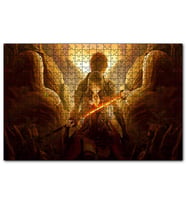 Cakapuzzle Anime Akai Katana  Puzzle Yapboz MDF (Ahşap) (500 Parça)