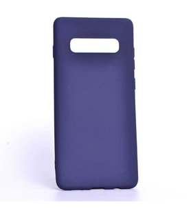 Samsung Galaxy S10 Plus Kılıf Soft Mat Premier Case (Lacivert)