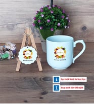 Diyetisyen Kupa Bardak Kırmızı ve Ahşap Anahtarlık Hediye (Model 4)