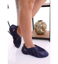 Ceox EZ106.01 Unisex Deniz Ayakkabısı Sandaleti Plaj Yüzme Havuz Terliği (Lacivert)