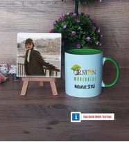 Orman Mühendisi Fotoğraflı Dekoratif Taş, Kupa Bardak Beyaz Hediye (Model 14)