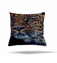 Geometrik Kilim Etnik Desen Afrika Gizli Fermuarlı Yastık Kılıfı Kırlent Kılıfı Koltuk Yastık Kılıfı (Leopar)