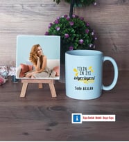 En İyi Diyetisyen Fotoğraflı Dekoratif Taş, Kupa Bardak Beyaz Hediye (Model 1)