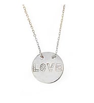 Masaliko Love Gümüş Kolye SB496, 925 Ayar Gümüş (Gümüş)
