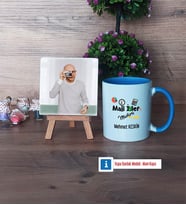 Mali İşler Müdürü Fotoğraflı Dekoratif Taş, Kupa Bardak Beyaz Hediye (Model 4)