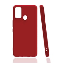 Kvy Tecno Spark 7T Biye Silikon Kılıf (Kırmızı)