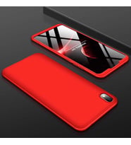 Xiaomi Redmi 7A Kılıf Zore Ays Full Koruma Kılıf (Kırmızı)