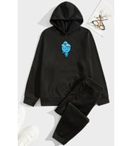 Unisex Su Avatar Eşofman Takımı (Siyah)