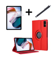 Huawei MatePad 11.5 / Air 11.5 inç Papermate 2023 Kılıf Dönen Tablet Kilifi Ekra (Kırmızı)