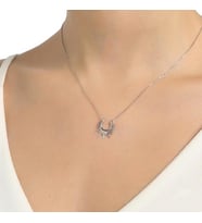 925 Ayar Gümüş Hitit Güneşi Kolye (Gümüş)