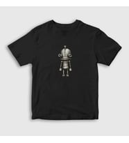 Presmono Unisex Çocuk Beyaz Josef Oyun Machinarium T-Shirt 509861tt (Siyah)