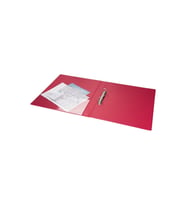 Evrak Sunum Tanıtım Firma Klasörü A4 Pvc 3 cm 2 Halkalı 200 Yaprak Kapasiteli Ring Binder File 27x32 cm (Kırmızı)