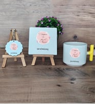 Dünyanın En Güzel Annesi Hediye Seti Kupa Bardak T Kulplu, Dekoratif Taş, Anahtarlık Anneye Doğum Günü Anneler Günü Hediyesi (Model 5)