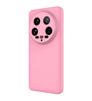 Vendas Xiaomi Mi 14 Ultra Uyumlu Kılıf İçi Kadife Yapılı Yumuşak Lansman Kapak (Pembe)