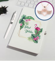 Kişiye Özel Defter Kalem Set 93129 (Vizon)