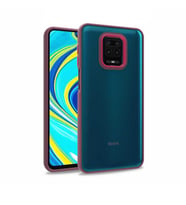Xiaomi Redmi Note 9 Pro Kılıf Flora Buton,Kenar Çevresi Renkli (Kırmızı)