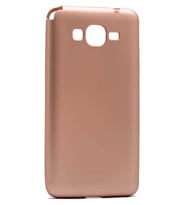 Samsung Galaxy J2 Prime Kılıf Soft Mat Premier Case (Gold)