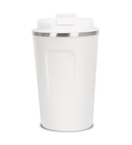 Exclusive Çelik Termos Bardak 380 ML - Renk Seçenekli (Beyaz)