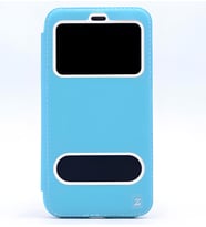 iPhone X/XS Kılıf Zore Dolce Kapaklı Kılıf (Turkuaz)