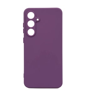Galaxy S24 FE Kılıf Zore Biye Silikon (Mor)