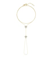 925 Ayar Gümüş Lotus Çiçeği Şahmeran (Gold)