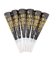 Happy New Year Vuvuzela 6lı Yılbaşı Düdüğü (Gold)