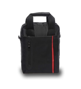 Bagorama MUJA Erkek Kumaş Çapraz Askılı Omuz Portföy Çanta (Kırmızı)