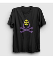 Presmono Unisex Beyaz Skeletor İskeletor He Man T-Shirt 433970tt (Siyah)