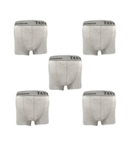5'li Likralı Erkek Boxer (Gri)
