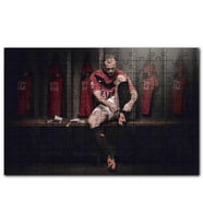 Cakapuzzle Wayne Rooney Manchester United Futbolcu Puzzle Yapboz MDF (Ahşap) (500 Parça)