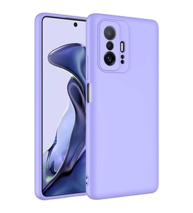 Xiaomi Mi 11T 5G Kılıf Zore Mara Lansman İç Yüzeyi Kadife Kılıf (Lila)