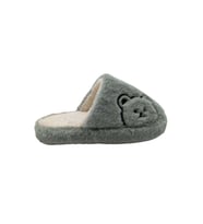 Çiğdem Kundura CloudStep Kadın Peluş Ev Terliği - GRİ-SİYAH - 39 (Yeşil)