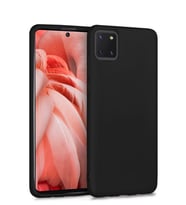 Microsonic Matte Silicone Samsung Galaxy A81 (Note 10 Lite) Kılıf (Siyah)