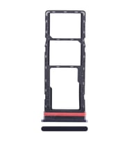 Infinix Uyumlu Hot 20 4G Sim Kart Tepsisi X6826, X6826B, X6826C (Siyah)