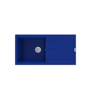 Cristalüx Granit Evye P-X1 Tezgah Altı Ve Tezgah Üstü Mutfak Evyesi 98x49,5cm (Mavi)