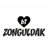 Kalpli 67 Zonguldak Araba Sticker siyah 20x15 CM (Siyah)
