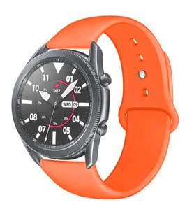 Xiaomi Redmi Watch 5 Active/Lite Kordon Silikon Spor Kordon (Turuncu)