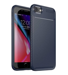 Vendas Apple iPhone 7 Kılıf Zore Negro Silikon Kapak (Lacivert)