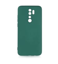 Xiaomi Redmi Note 8 Pro Kılıf Özel Orijinal Lansman Serisi, İçi Kadife, Pürüzsüz Yumuşak ve Mat TPU Silikon (Koyu Yeşil)
