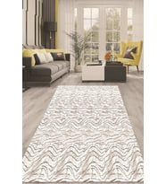 Dijital Kaymaz Taban Yıkanabilir Modern Renkli Salon Halısı Mutfak Halısı Yolluk ND-HT-730 (Gri)