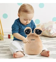22 CM POE PELUŞ OYUNCAK (HEDİYE KUTULU) (Bej)