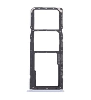 Realme 7 Pro Uyumlu Sim Kart Tepsisi RMX2170 (Gümüş)