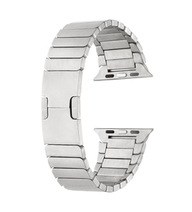 Cepustik Apple Watch Ultra 49mm Zore KRD-82 Metal Kordon (Gümüş)