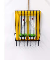 Pencere Tasarımlı Renkli Anahtarlık 16x25