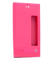 Huawei P10 Plus Kılıf Elite Kapaklı Kılıf (Pembe)
