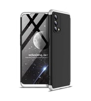 Oppo A74 4G Kılıf Zore Ays Full Koruma Kılıf (Gri)