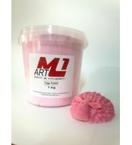 M1 ART Kokulu Taş Tozu 1kg - (kokusuzdur) (Pembe)