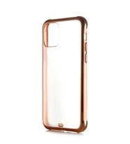 Apple iPhone 12 Mini Kılıf Mat Sert Plastik Airbagli Kılıf (Pembe)